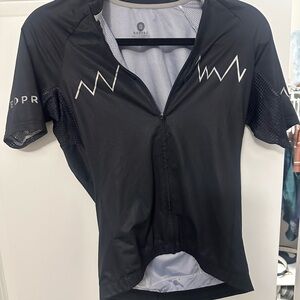 Black Cycling Jersey